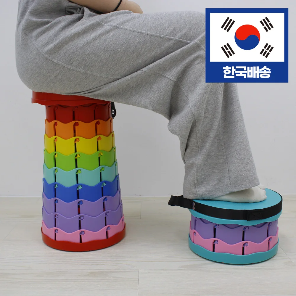 휴대용 간이 접이식 놀이공원 아코디언 의자