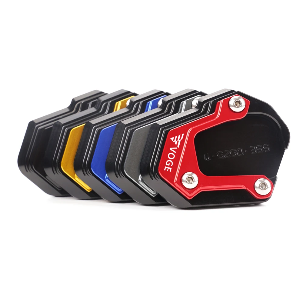 Para Loncin Voge 525 DSX DS525X 900 DSX DS900X 2023 2024-motocicleta CNC soporte lateral placa ampliada accesorios de almohadilla de pie