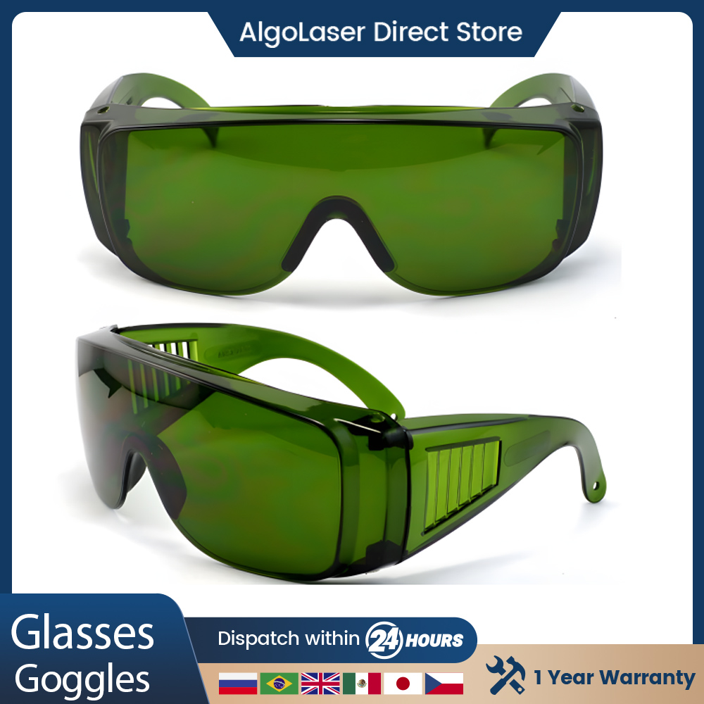 AlgoLaser универсальные защитные очки для лазера для оптоволоконной лазерной маркировочной машины, защитные очки для лазерной резки и сварки