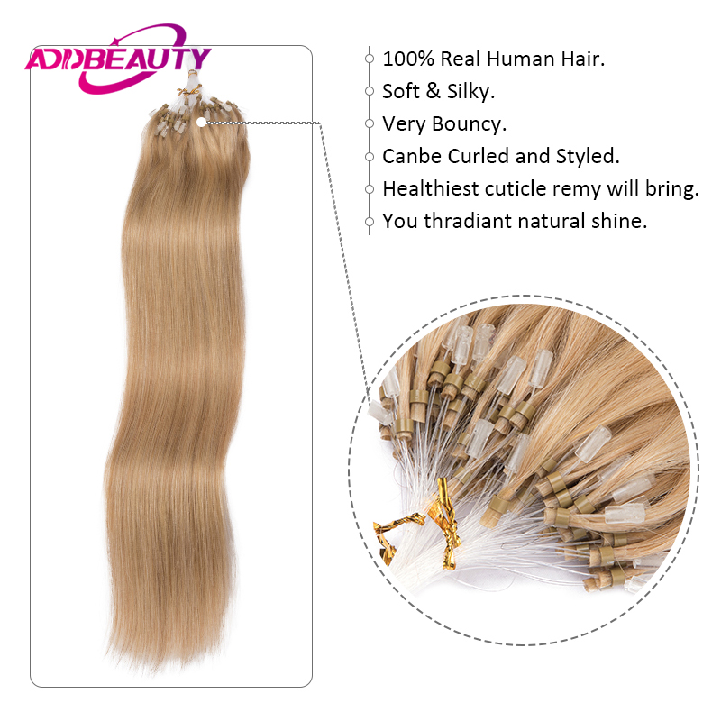 Extensiones de cabello humano liso para mujer, 50 Uds., línea de pesca, extensión de cabello brasileño Remy, Micro bucle, cabello Natural Invisible
