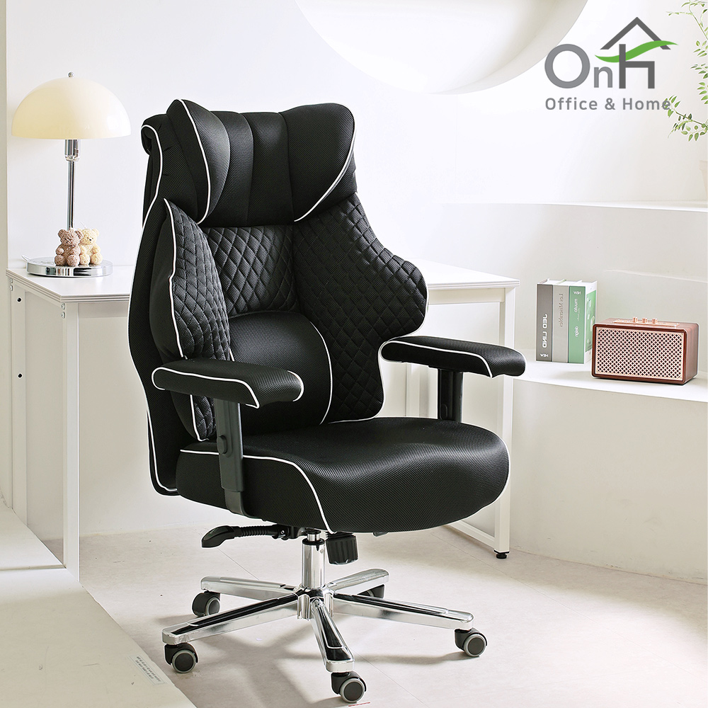 카이저 3D메쉬 푹신한 특대형 컴퓨터 피시방 게이밍 사무용 중역 사장님 의자 OH0824 KS