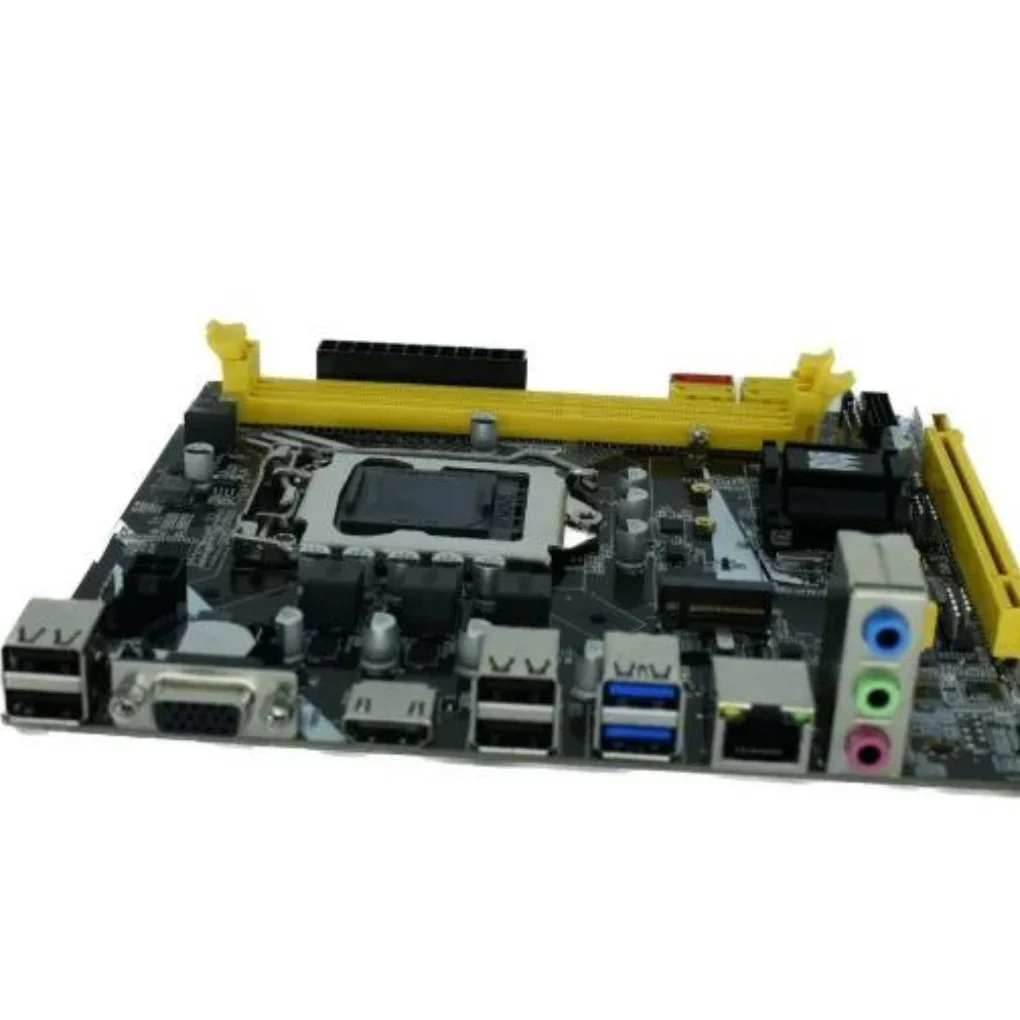 Placa Mãe Gamer LGA 1155 B75, DDR3, M2 NVMe, i3, i5, i7, LAN Giga: Potencialize seu Setup com Suporte para Processadores