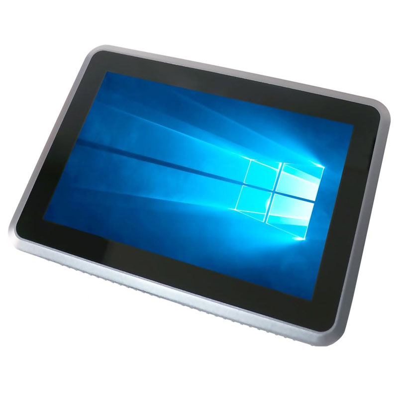10.1 Polegada painel industrial pc i3 10110u j6412 i5 10310u i7 10810u tpm2.0 duplo lan 2 x com hd multi toque tela de toque capacitiva