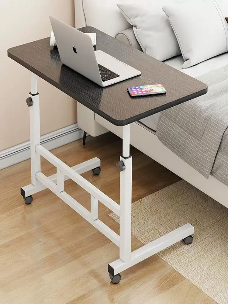 Adjustable TV Tray Table Comfortable Laptop Table Dinner Trays for Eating TV Dinner Tray on Bed Sofa for Eating Reading  60x40cm Escritorio para computadora, Puede Subir o Bajar la Altura (60~90cm), Escritorio Grande d