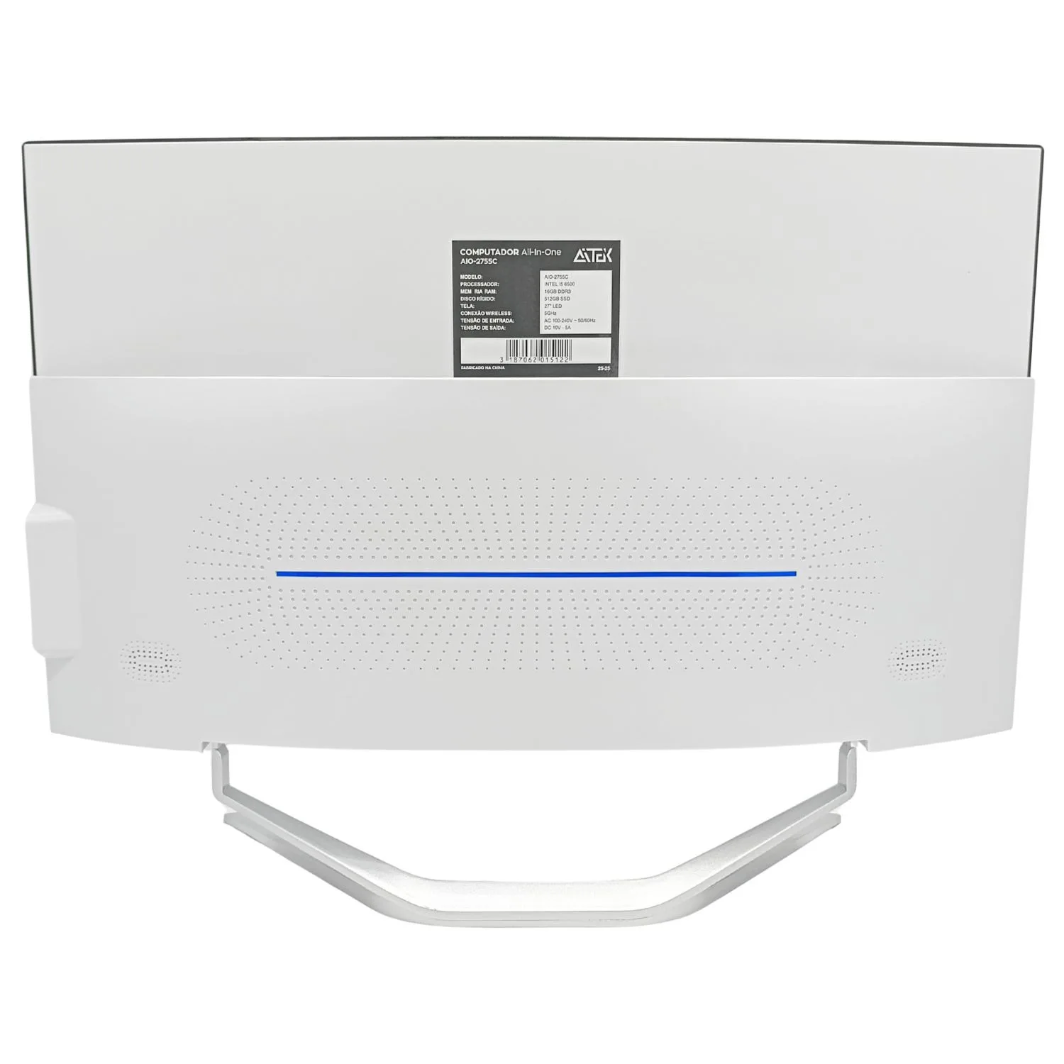 Computador Curvo 27", I5 16GB RAM, DDR3 512GB, ALL IN ONE Tela Full HD 75Hz 5ms