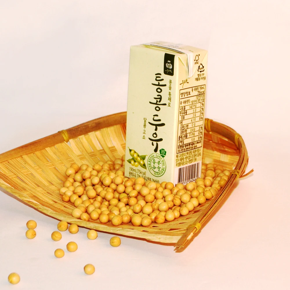 통째로 갈아만든 두보원 통콩두유 190ml X 40팩