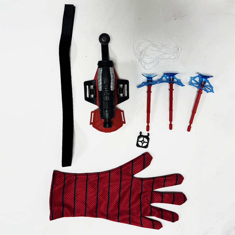 Disney SpiderMan Hero Launcher Rotating Spider-Man Launcher Soft Bullet Gun Suction Cup Ejection Toy Children's Birthday Gift