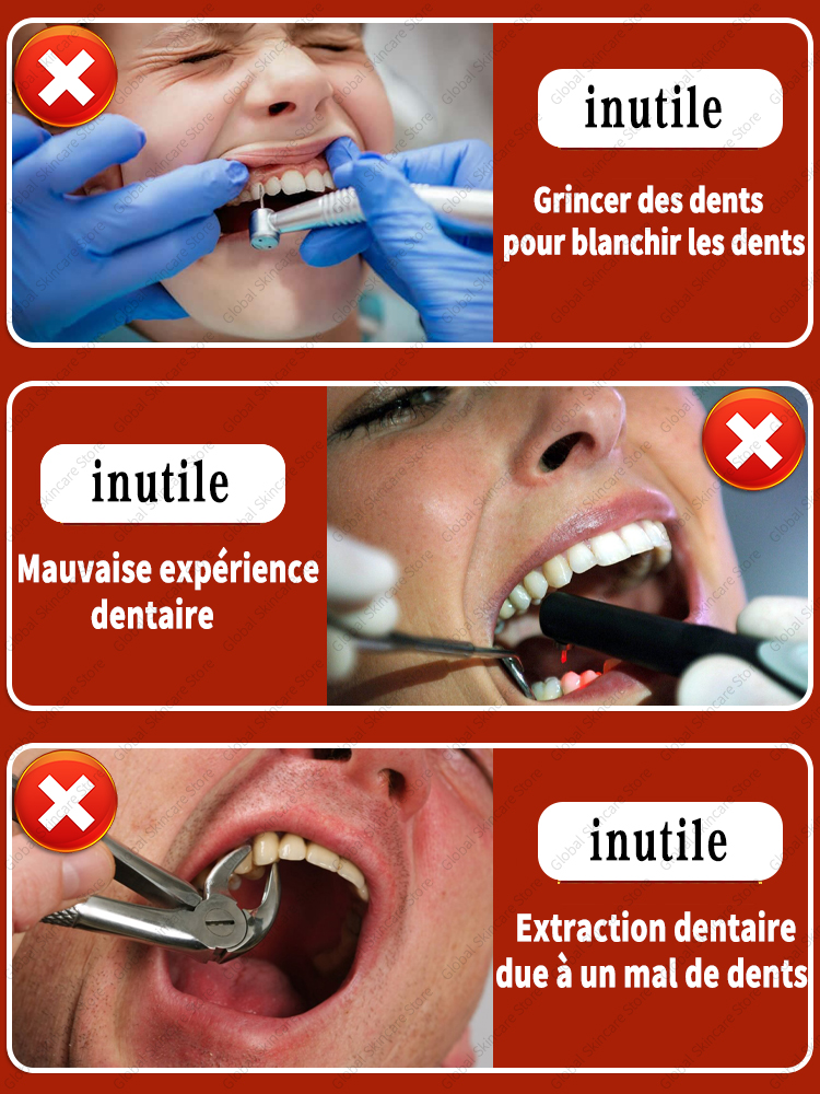 ToChaînes Réparation de la carie