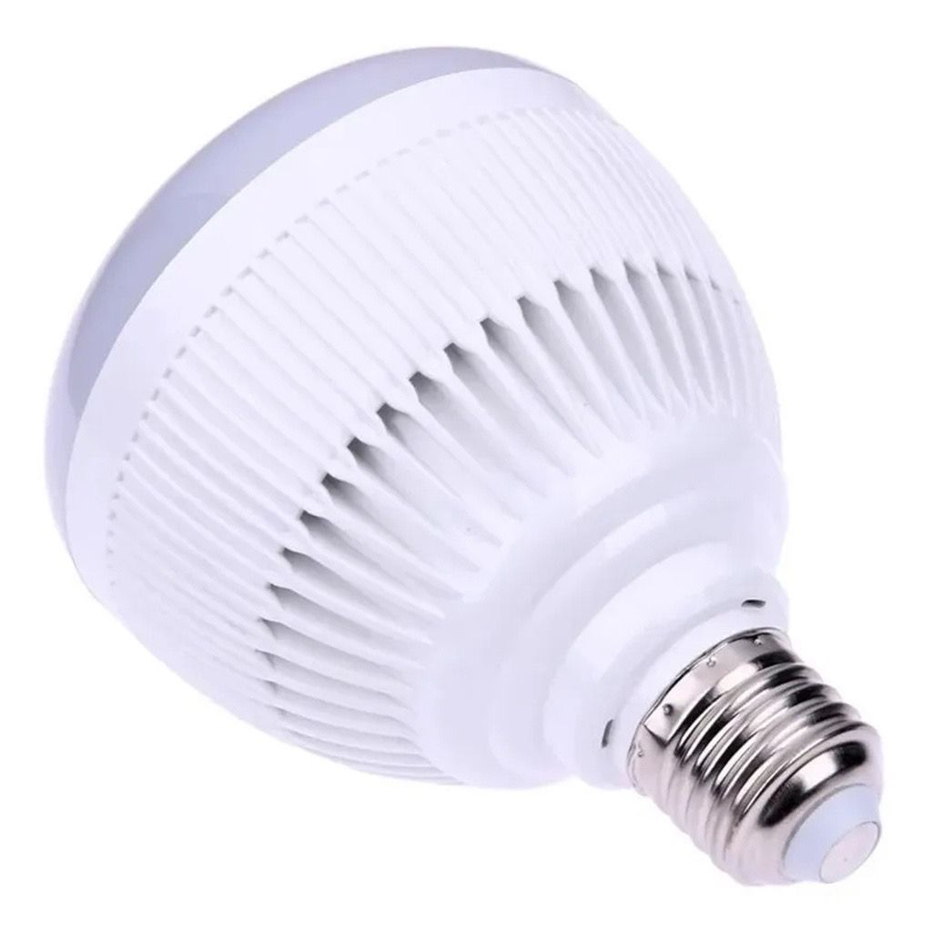 Lâmpada Bluetooth De Led Caixa De Som C Controle Rgb 12W