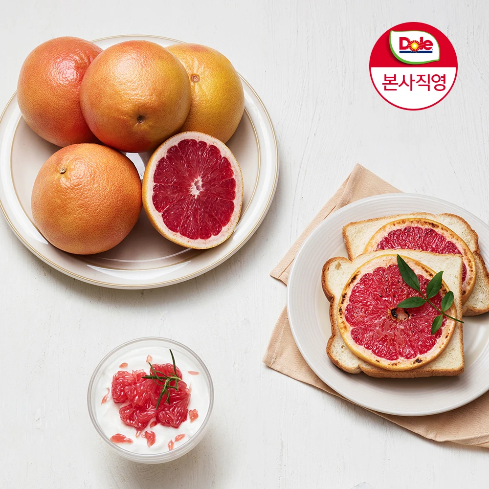 [Dole본사직영]  남아공 레드 자몽 3kg (8-11개입)