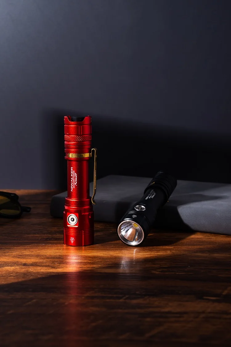Nikalker Ns2 2500lumen senter EDC pengisian daya magnetik multifungsi