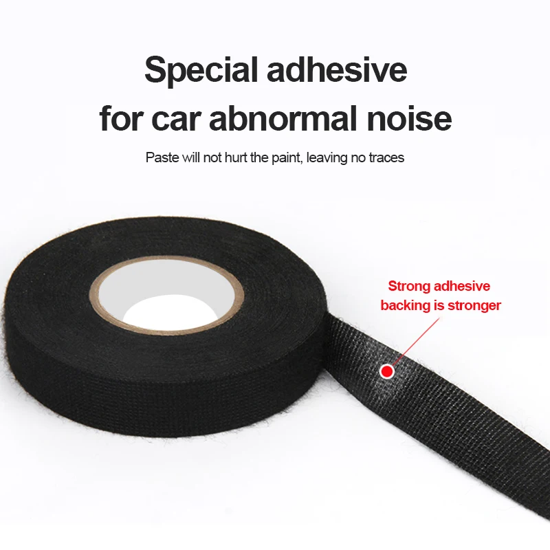 Nastro adesivo in tessuto resistente al calore SEAMETAL per cablaggio Auto per Auto larghezza di protezione telaio 19/25MM lunghezza 15/25M