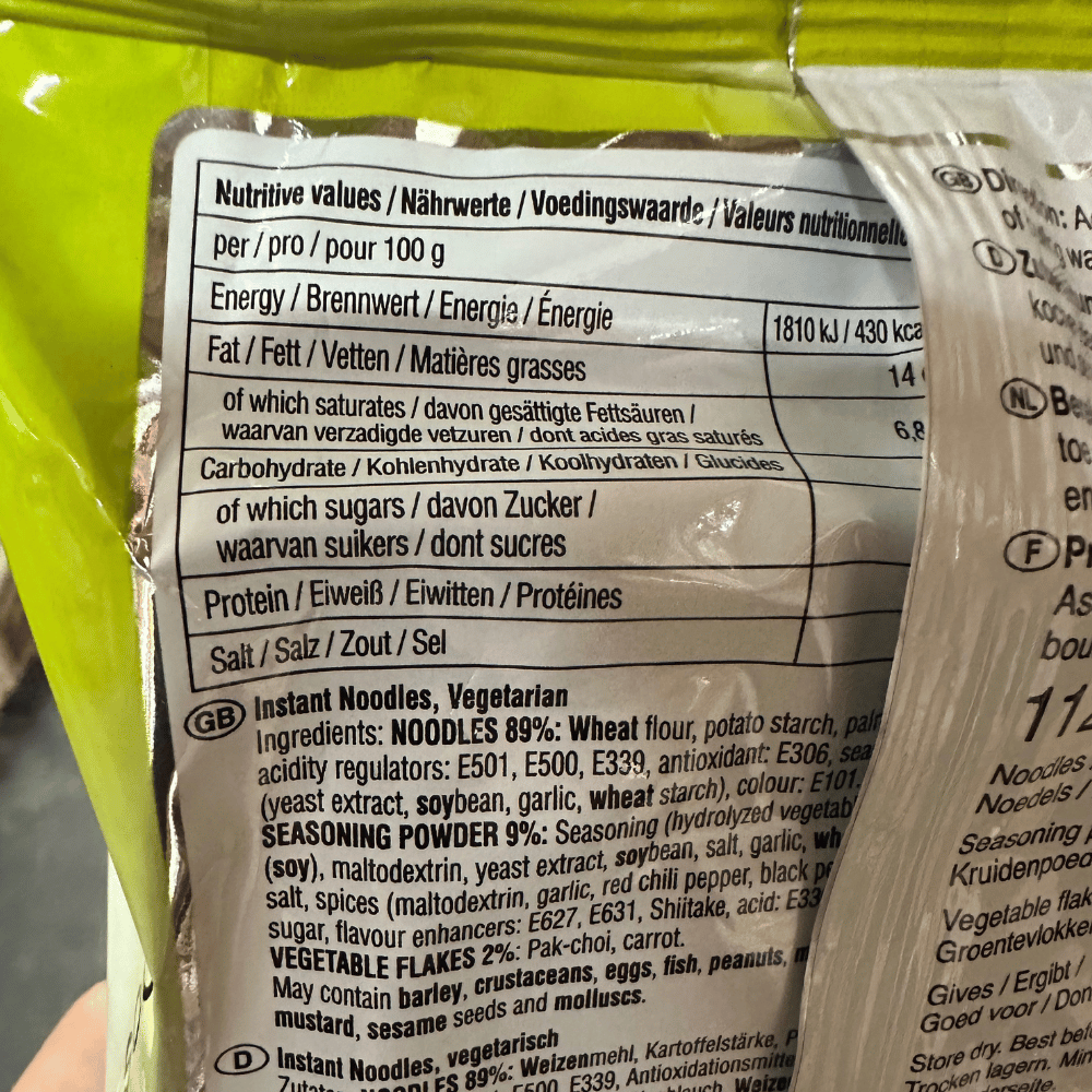 Nongshim Assorted Flavours Instant Ramen Noodle - Spicy Chicken, Original, Soon & Kimchi (Pack of 20)