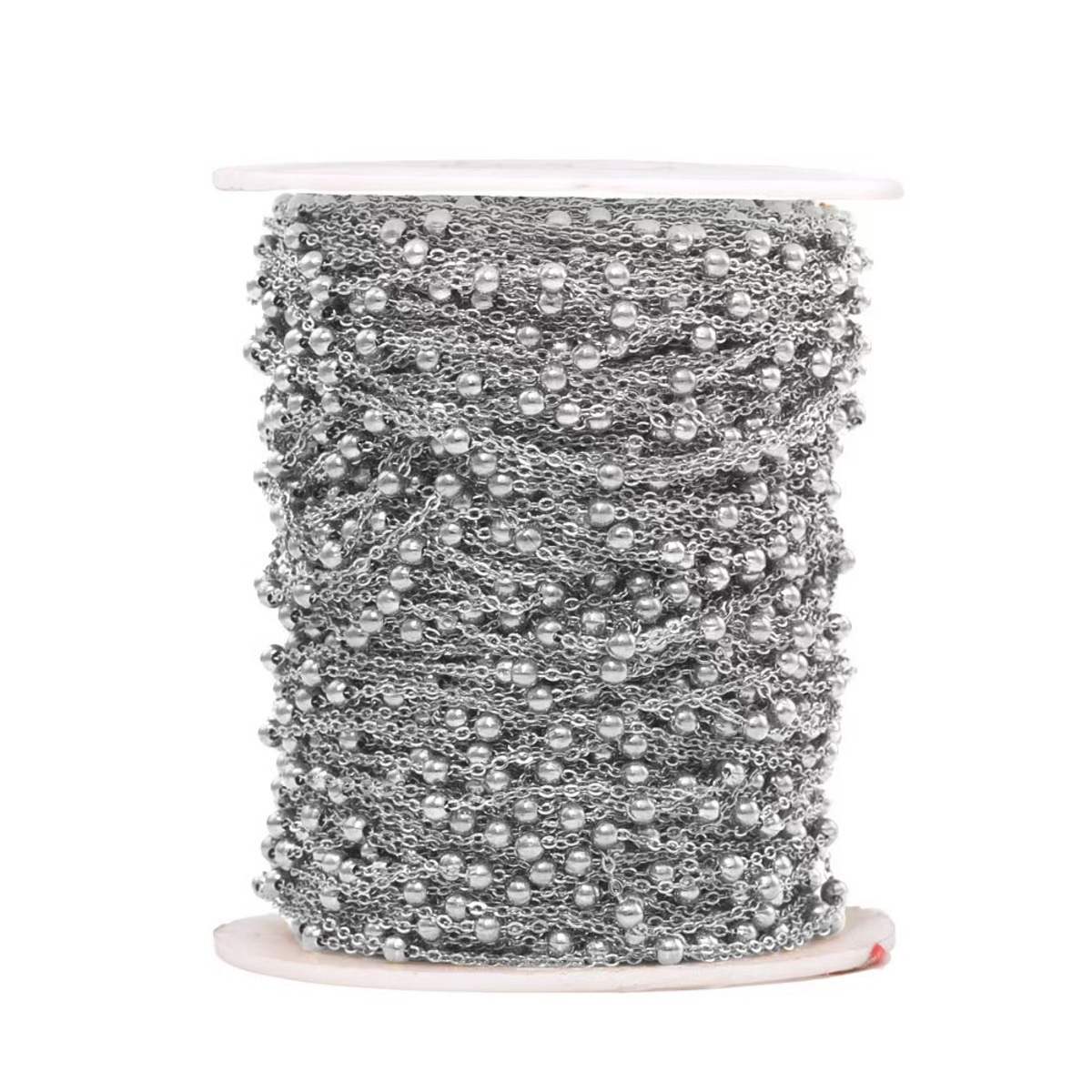2 meter roestvrijstalen kralenkettingen voor het maken van sieraden DIY