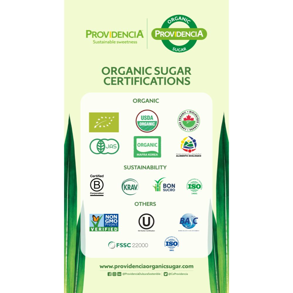 Providencia Organic Sugar 24 oz (Pack of 4)