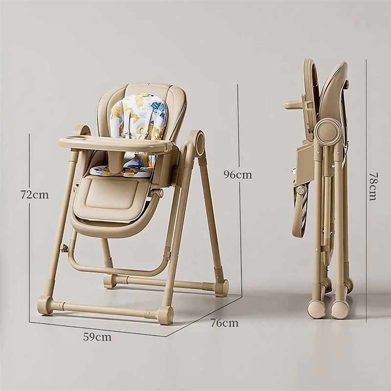 Silla de cena plegable multifuncional para niños, silla de comedor adecuada para bebé sentado, sillón de descanso para bebé