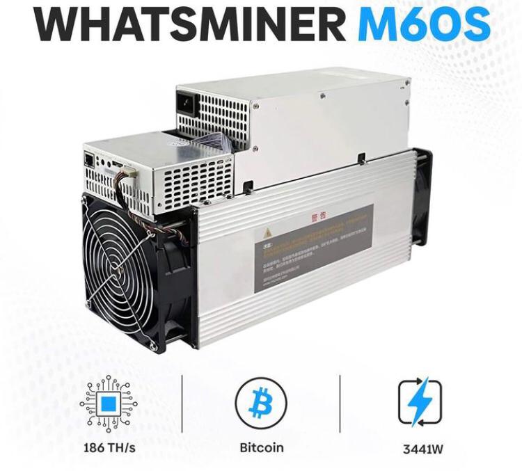 Minero MicroBT Whatsminer M60S 170T 186T 188T Bitcoin