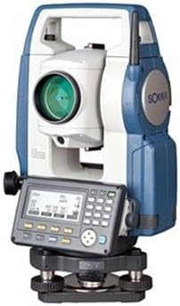 Doorstep-Estação total sem refletor para precisão de CX 105 5 segundos, memória interna de 10.000 pontos, entrega