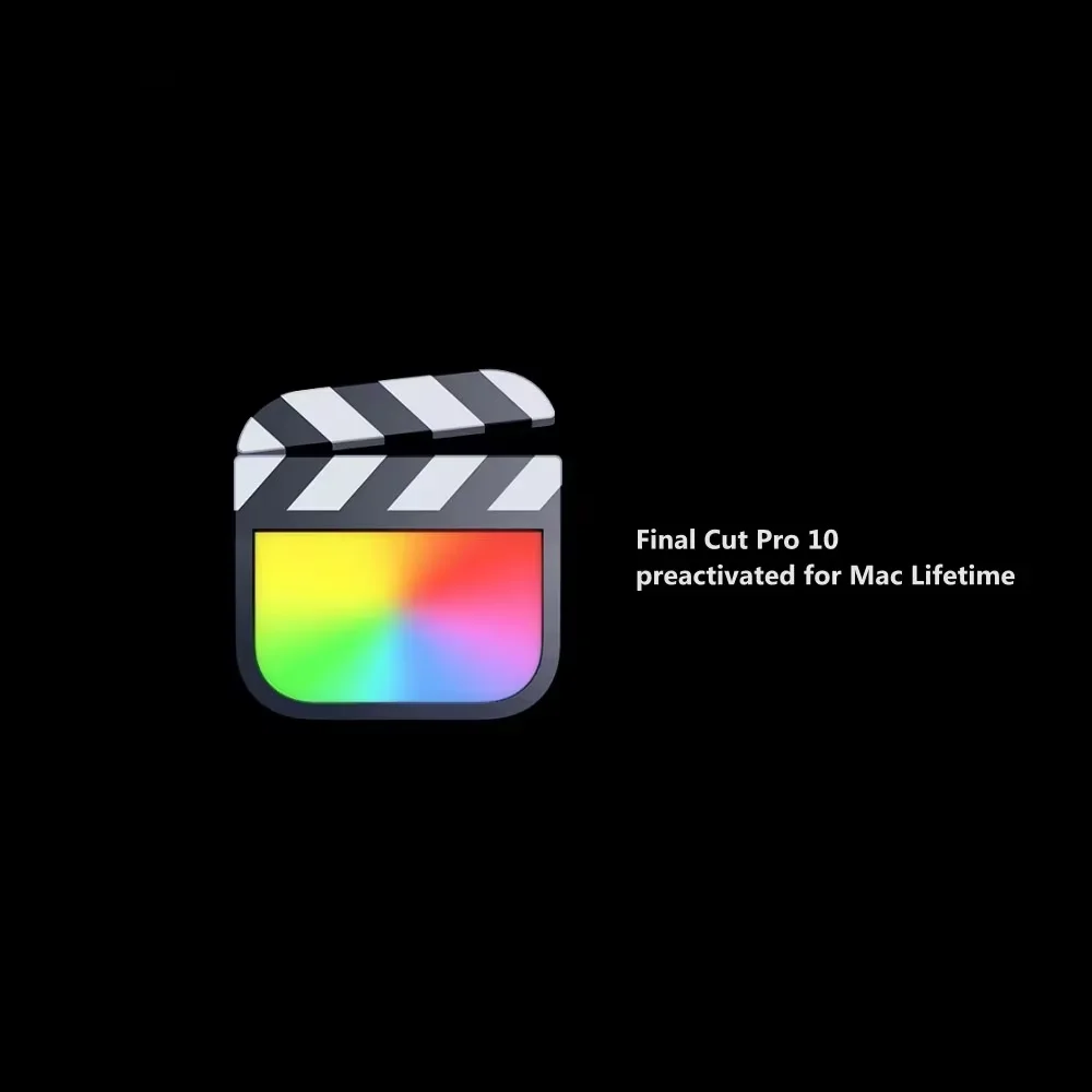 Final Cut Pro Bind Redeem Key Lifetime Gift+Motion+Compressor