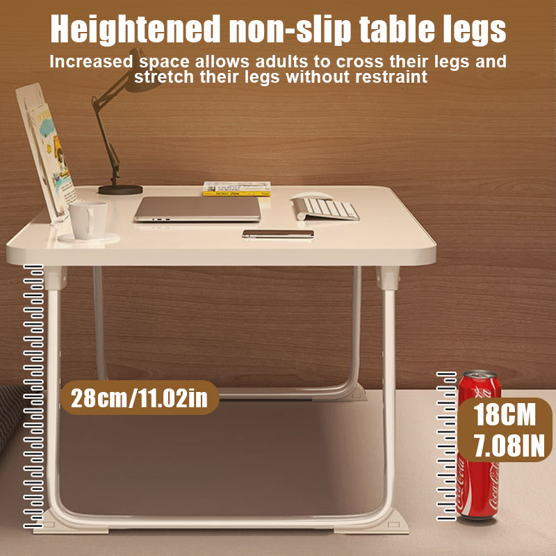 Bedroom desk, laptop desk, lazy person desk, bay window desk, folding table, small table, board-style retractable table