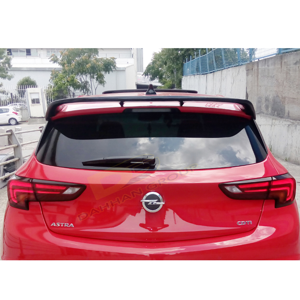Opel Astra K 2015-Lên OPC Phong Cách Cánh Sau Spoiler Nối Dài Sơn Hay Nguyên Bề Mặt Chất Lượng Cao Chất Liệu Sợi Thủy Tinh astra Bộ