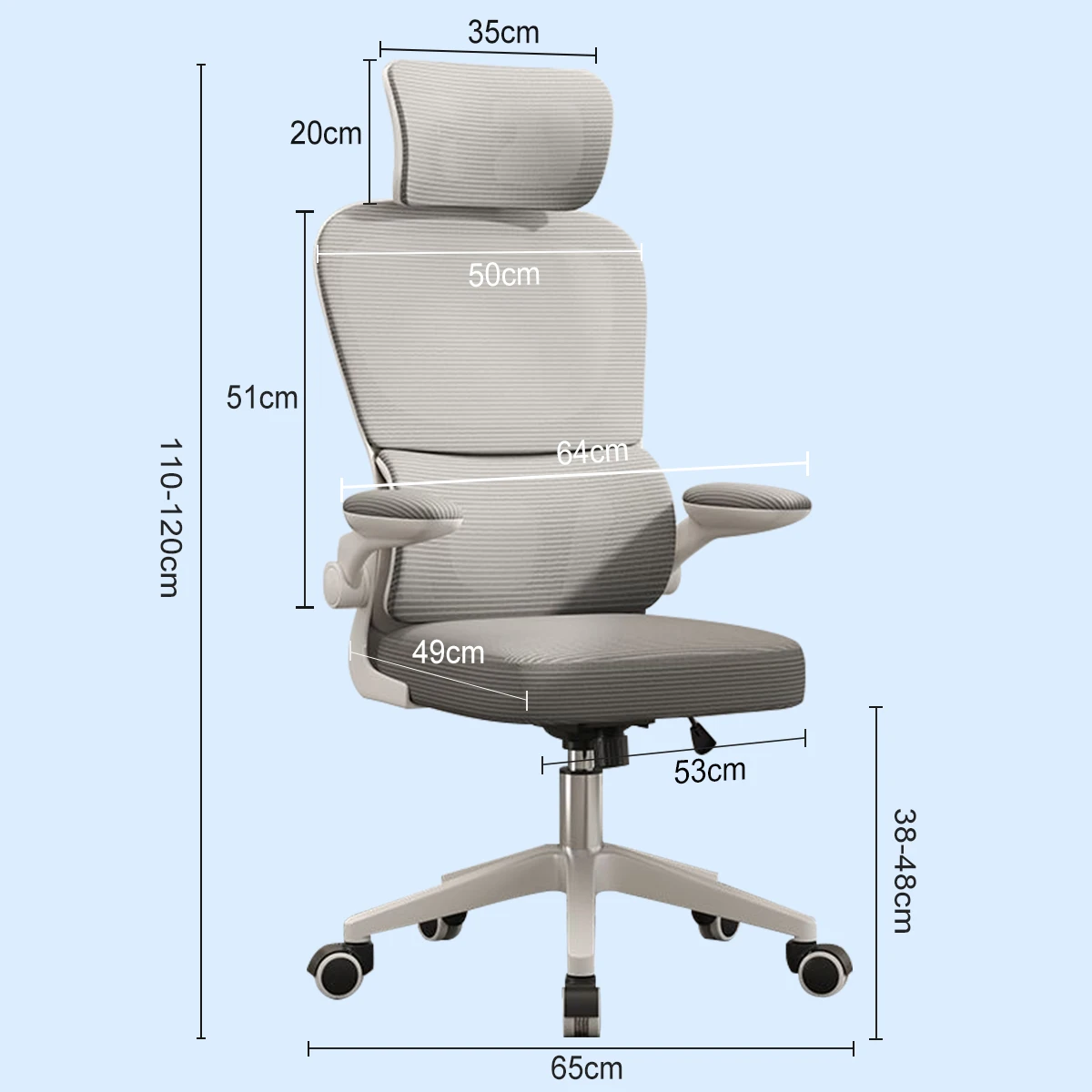 Cadeira ergonômica Python Fly, cadeira lombar móvel para uso doméstico, tecido de malha, envio para o Brasil