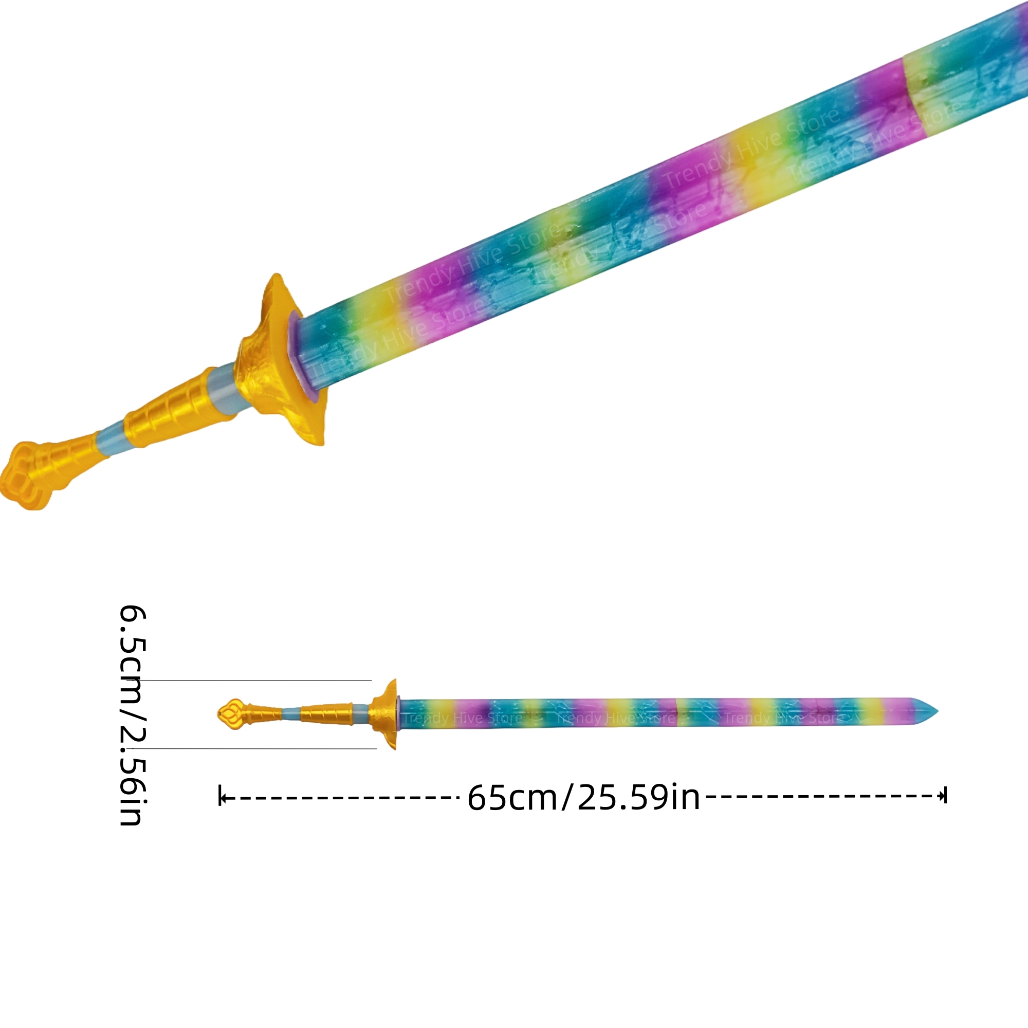 Girl Group Idol Cosplay Sword with Lights Sword Weapons Roleplay Props for Group Idol Halloween Carnival Costume Accessories