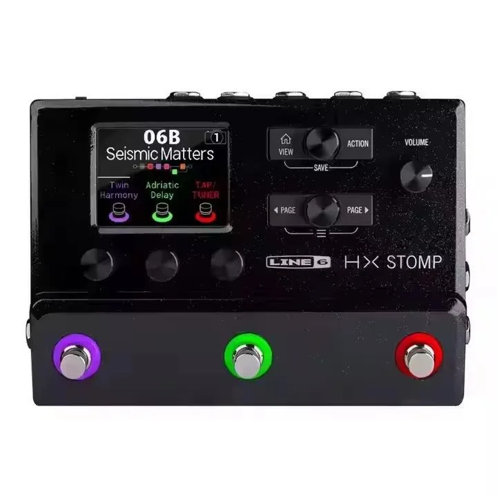 SR Melhor Nova Linha Original de Venda 6 HX Stomp XL Processador de Guitarra Multi-Efeitos