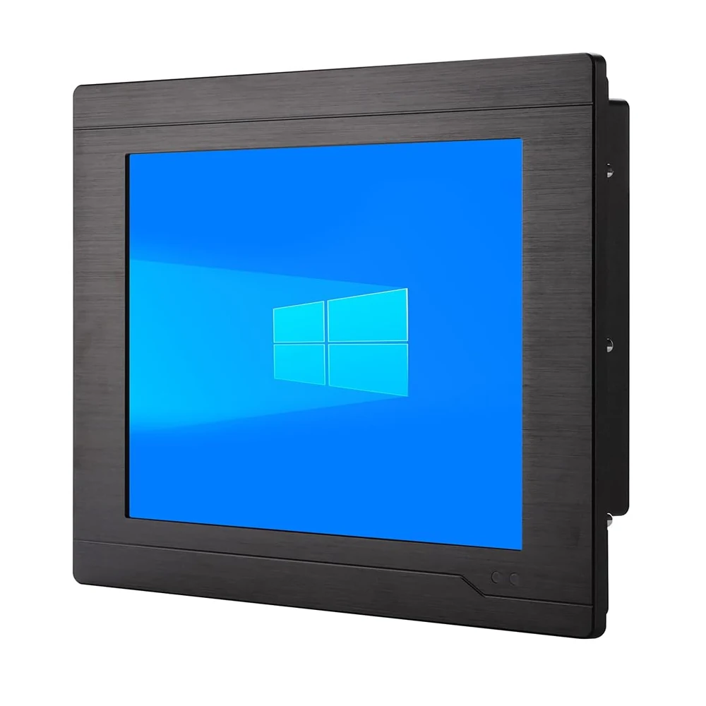Partaker 12,1 Zoll IP68 wasserdichter Industrie-Panel-PC Celeron J1900 2 x LAN 2 x RS232 Resistive Touch All-in-One-Computer