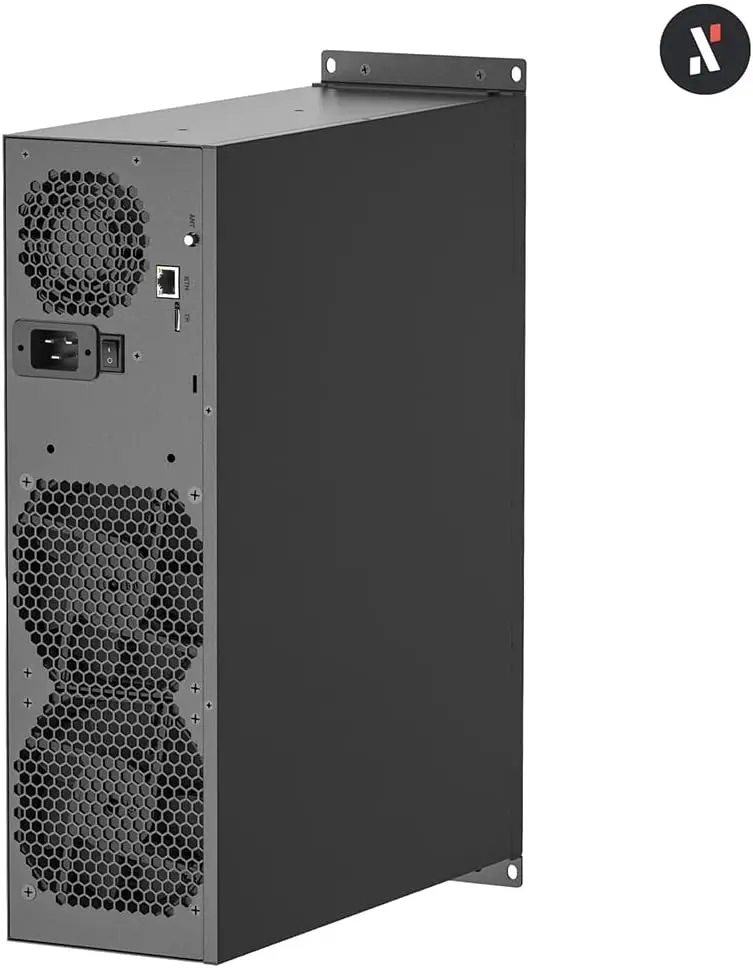 UN NUEVO Miner Goldshell E-AL1M 4.4TH 1800W ALPH Negro 3 Algoritmo con fuente de alimentación en stock