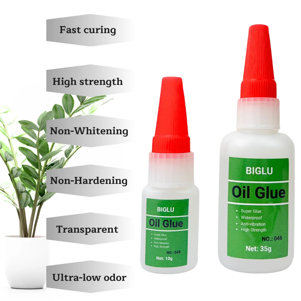 10g/35g BIGLU Universal DIY Super น้ํามันกาว Mighty Instant กาวสําหรับโลหะเซรามิคของเล่นเชื่อมแก้วความแข็งแรงสูงผิวมันกาว