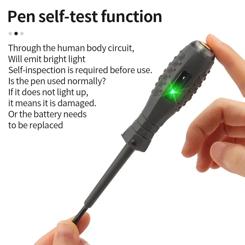 Multi-Functionalช่างไฟฟ้าไขควงดินสอAC Non-Contact Inductionปากกาทดสอบเครื่องทดสอบแรงดันไฟฟ้าเครื่องตรวจจับแรงดันไฟฟ้า