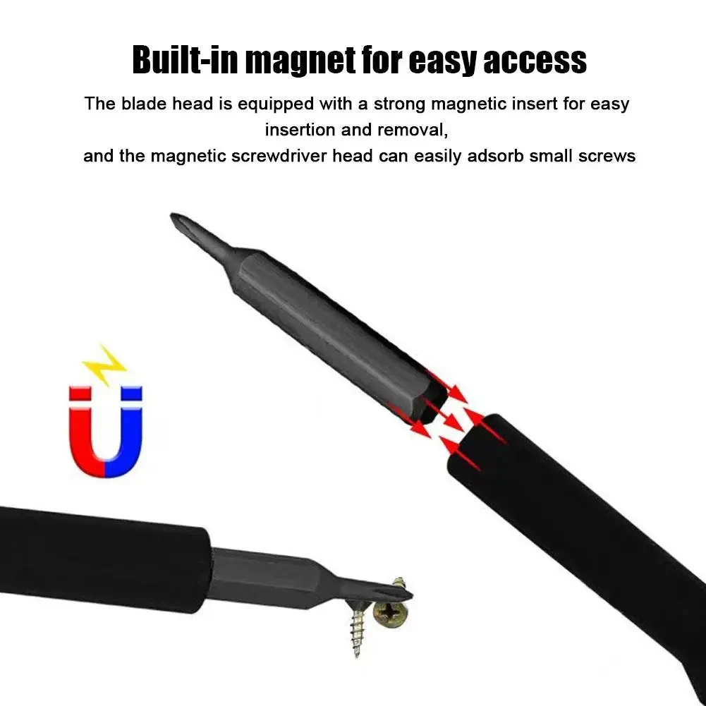 Set di cacciaviti magnetici di precisione, 25 in 1 con mini set di cacciaviti tascabili da 24 pezzi, piccolo set di riparazione per PC cellulare