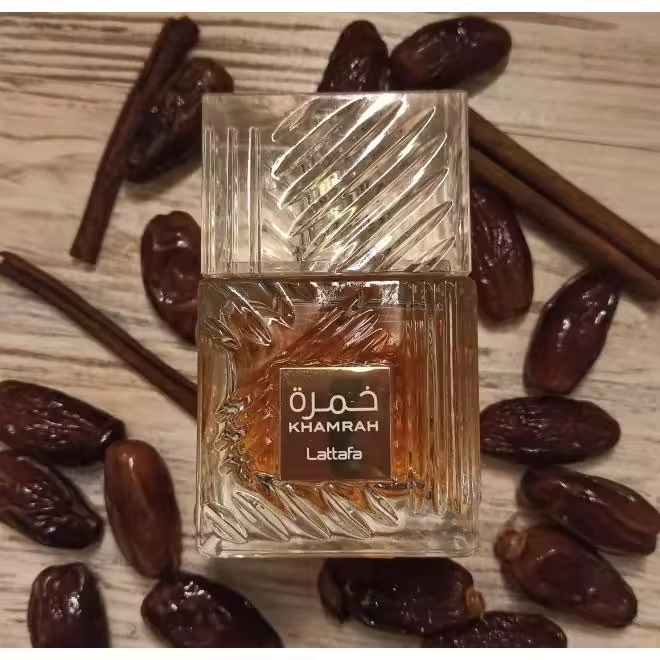 KHAMRAH LATTAFA PERFUME ARABE UNISEX ORIGINAL EMIRATOS ARABES UNIDOS 100 ML