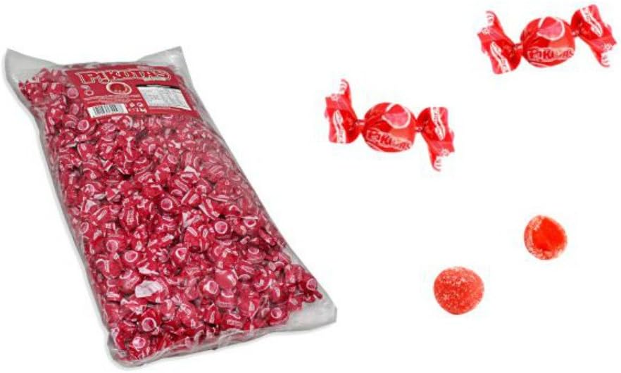 Pikotas Dulciora Cereza Bolsa 2 Kg - Picotas Cereza - Caramelos Pikotas Sabor CEREZA