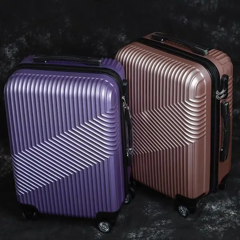 Mala de avião de 20 polegadas, bagagem de mão com tábua, mala com rodas amovíveis para embarque, caixa de viagem com senha, material ABS,