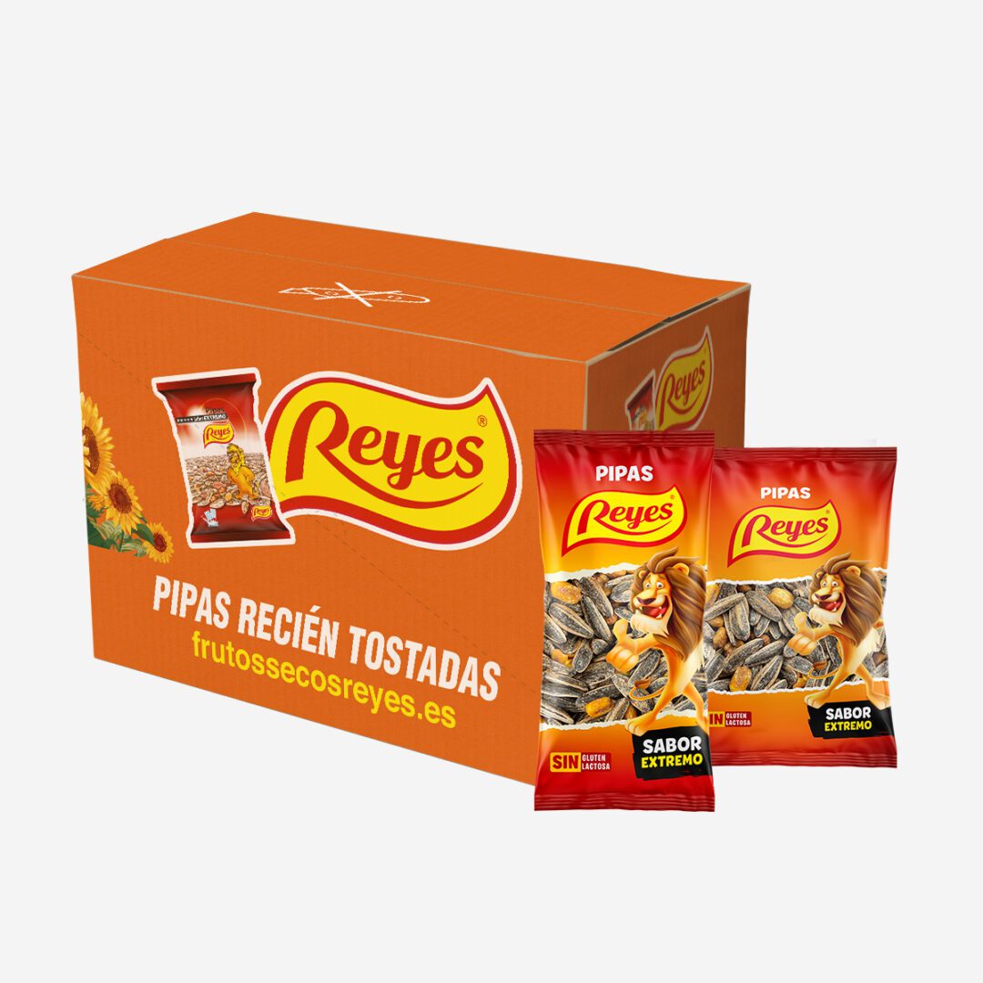 PIPAS REYES GIRASOL "EL LEON" 125 GR