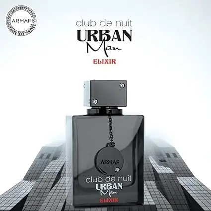 Perfume Armaf Club De Nuit Urban Man Elixir Eau de Parfum 105ml (ORIGINAL)+REGALO Atomizador 5ML DRIKANBEST recargable