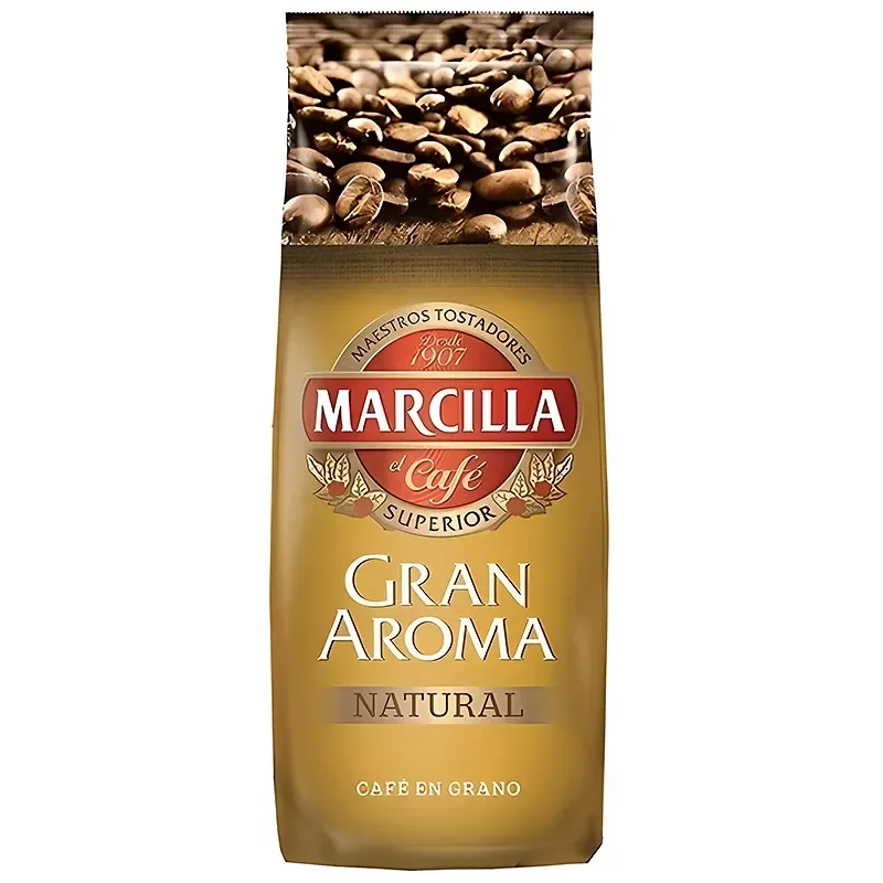 Café Natural Marcilla em Grão 1Kg Grande aroma