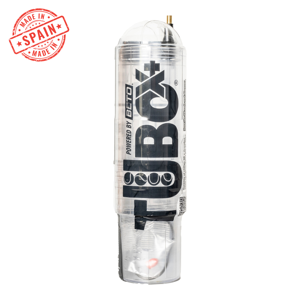 Presurizador de Pelotas TuboX4 Crystal (Sin Bomba de aire incluida) - Para Tenis y Padel  TuboPlus