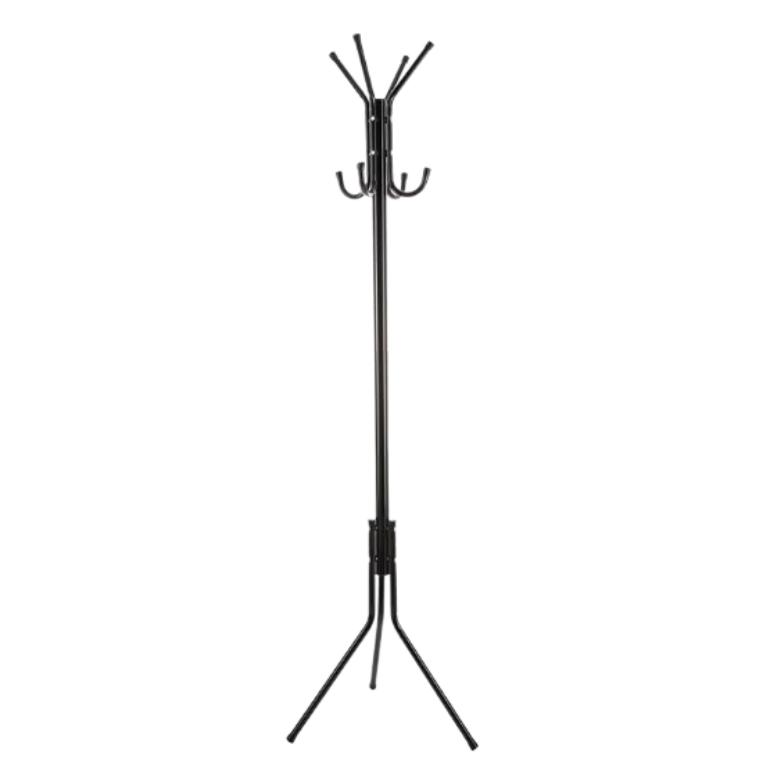 NAKLOE - Perchero de pie - Perchero entrada - Percheros - Perchero metal con 8 colgadores