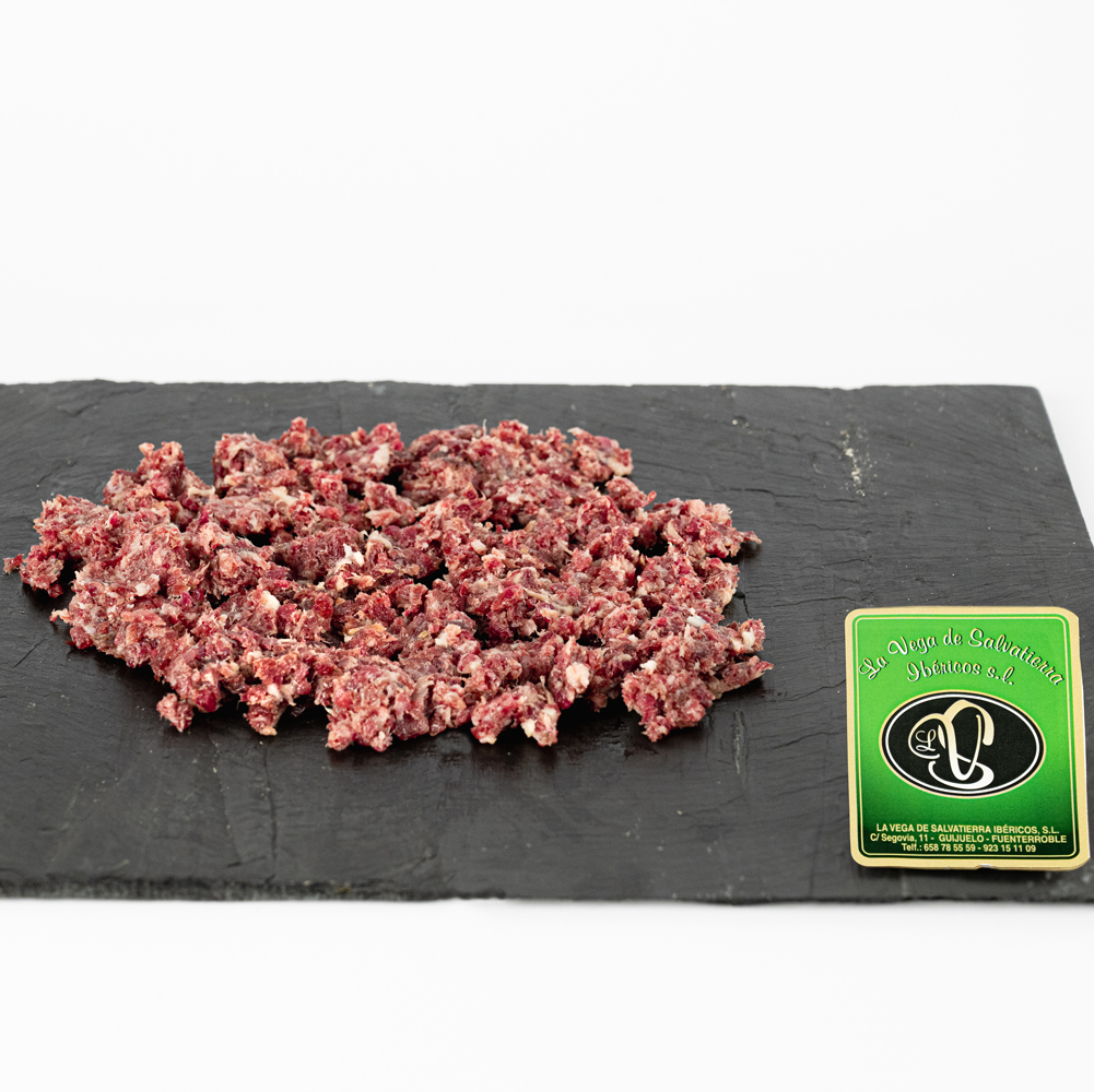PICADILLO DE JAMÓN CEBO IBÉRICO  LA VEGA DE SALVATIERRA