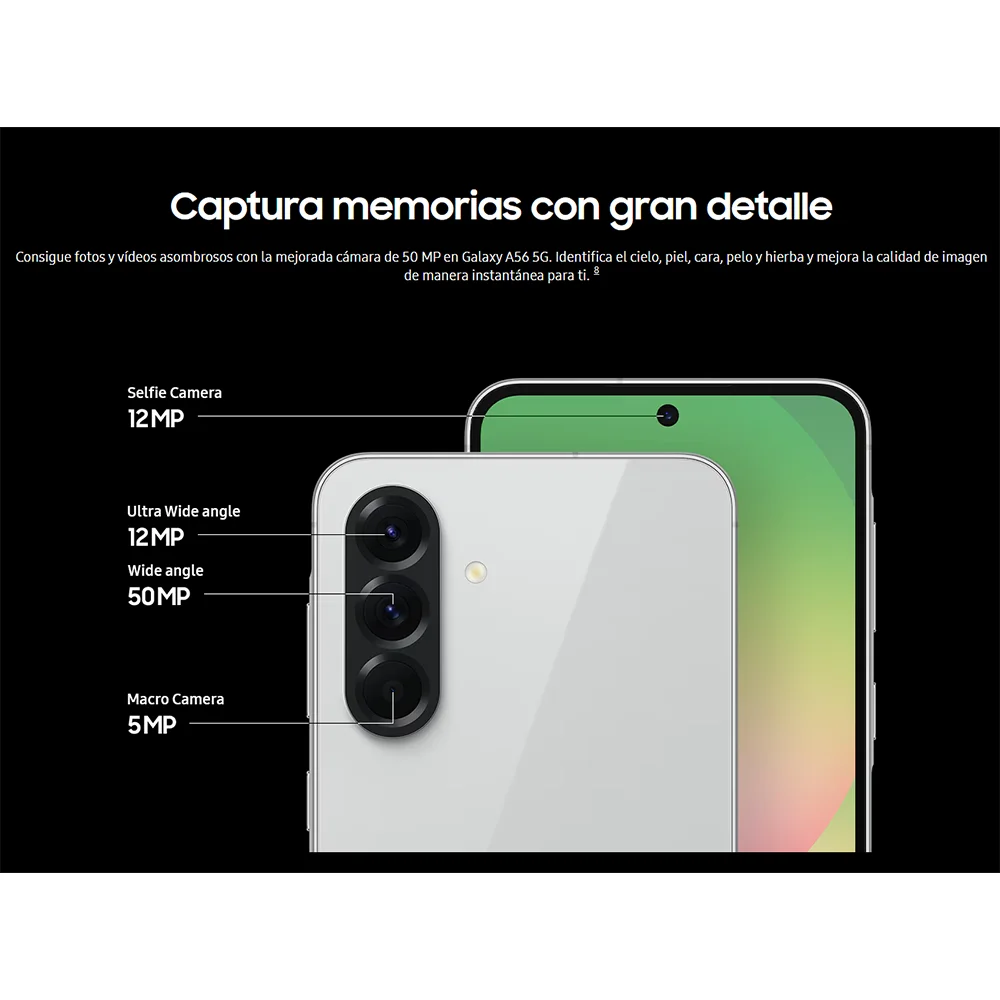 Smartphones Samsung Galaxy A56 5G Octa-Core 6,7 polegadas 120Hz 50MP Câmera IP67