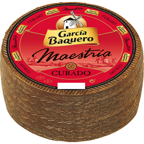QUESO CURADO GARCIA BAQUERO  3KG ( APROX . ) PIEZA ENTERO
