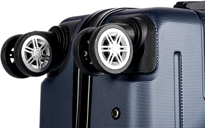 T-LoVendo Juego de 3 Maletas de Viaje Set Trolley Abs Semirigidas con Cerradura Combinación 4 Ruedas Dobles