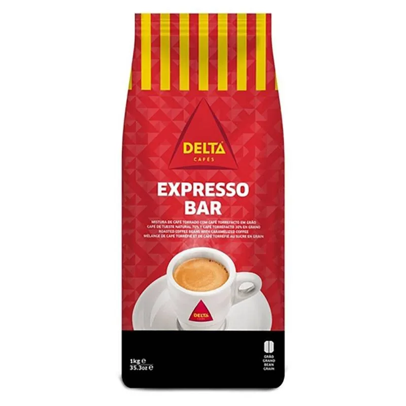 Café Expresso Bar Delta 1 kilo 70% Natural 30% torrefacto 5601082006345