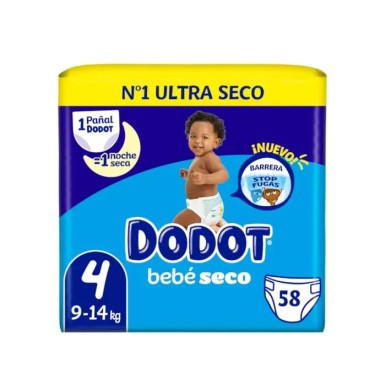 Pañales Dodot Bebé-Seco Talla 4 Dodot