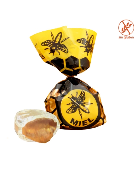 Gerio Caramelos Grandes Rellenos de Miel 1kg