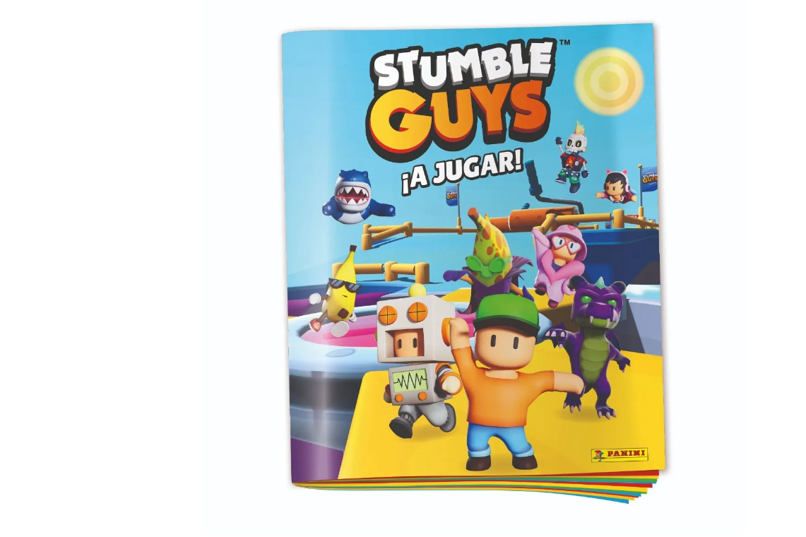 Panini Cromos STUMBLE GUYS Sticker Collection Cromos de pegatina Caja 50 sobres y Album + caja 50 sobres a elegir oficial y original garantizado