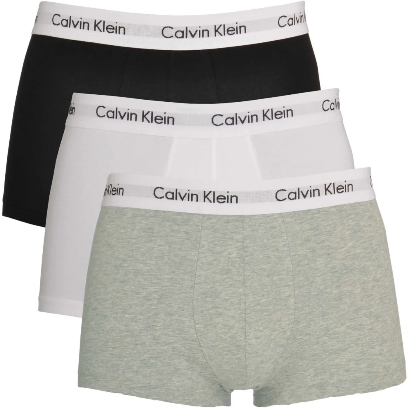 Calvin Klein-Pack 3 Boxers Low Rise Shorts U2664G para homem